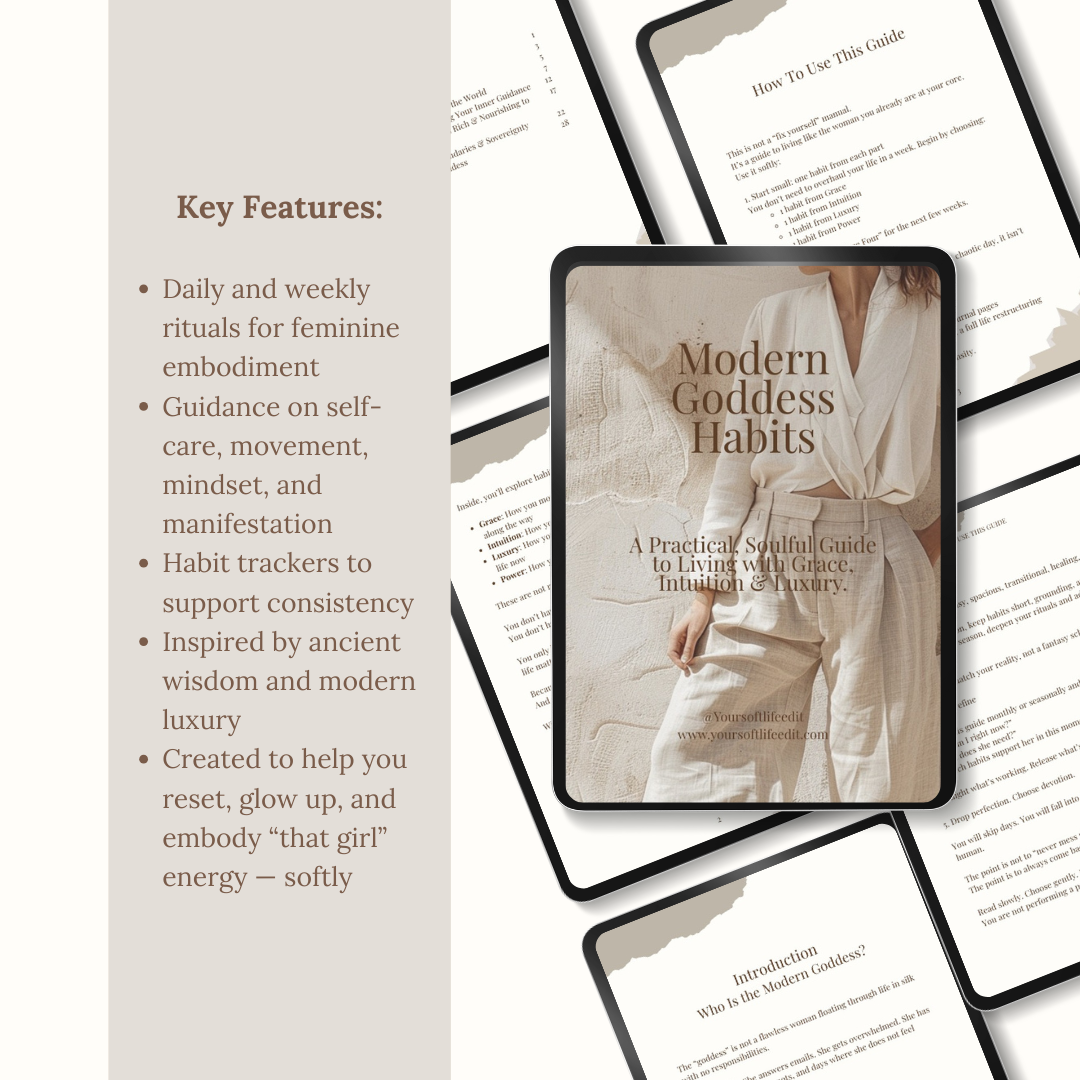 Modern Goddess Habits: Daily Practices for Feminine Flow & Power