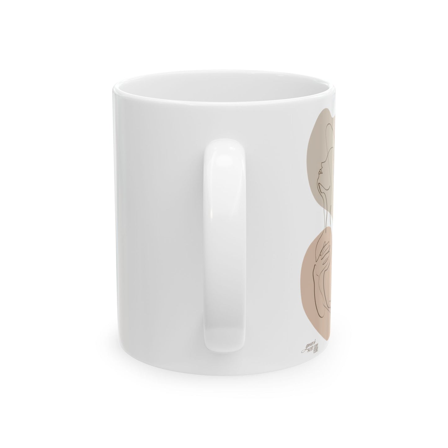 Paid, Pretty & Peaceful | Soft Wealth Energy Mug