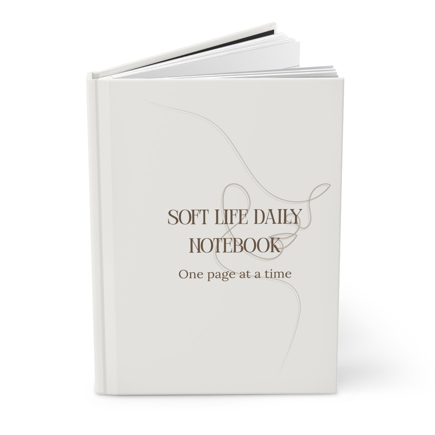 Soft Life Reflections | Hardcover Lined Journal (Matte)