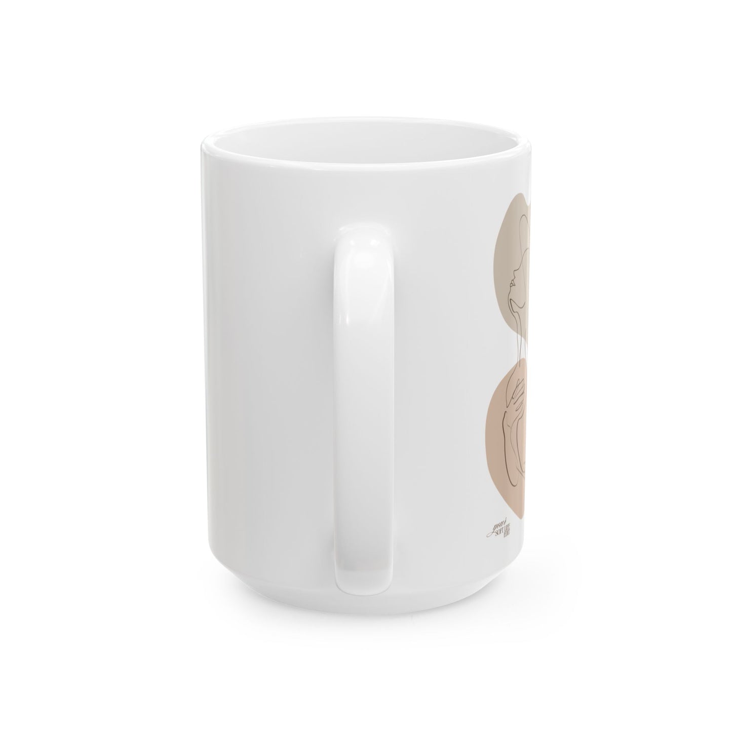 Paid, Pretty & Peaceful | Soft Wealth Energy Mug